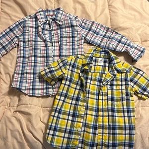 Carters 3t collared shirts